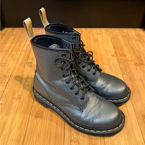 Dr. Martens Black Leather Boots